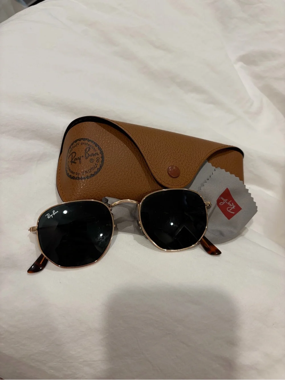 Ray-Ban Square Metal Sunglasses